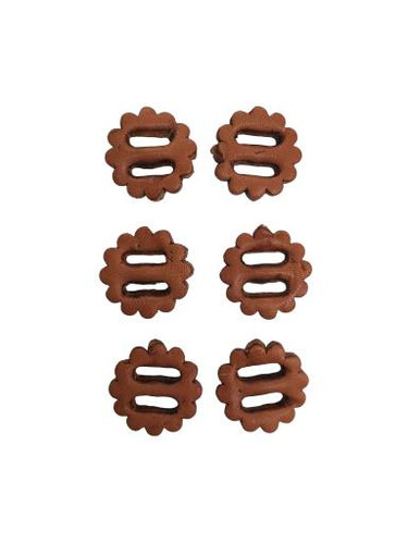 Berlin custom leather rosette - ,