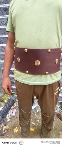Medieval viking leather kidney - medieval,